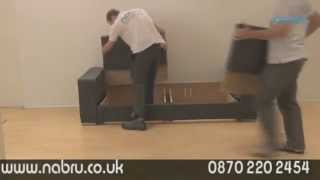 NabruSofas  Sofa Assembly in 1 Minute [upl. by Poucher65]