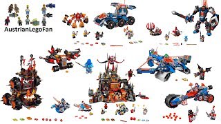 All Lego Nexo Knights Season 2 sets  Lego Speed Build Review [upl. by Stulin348]