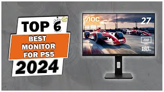 Top 6 Best Monitor For Ps5 In 2024  Best Gaming Monitor 2024  Monitor For Ps5 2024  Best Monitors [upl. by Bernadette]