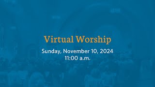 Shadyside Presbyterian Church Virtual Service  Sunday November 10 2024 [upl. by Cazzie]