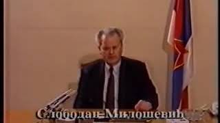 Slobodan Milosevic 1991 pocetak rata [upl. by Elad]