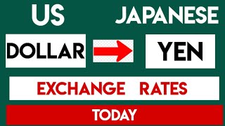 Us Dollar To Japanese Yen Current Money Exchange Rates Today 14 October 2024 [upl. by Chiarra142]