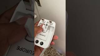 Travel hacks International travel adapter Things to take before traveling Universal travel plug [upl. by Hsur]