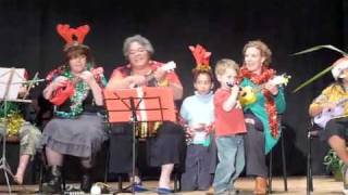 South End Strummers at Kohanga Reo Christmas Party 2009 [upl. by Salhcin]