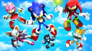 GMOD • Sonic Impressive Ragdolls • part 6 Jumps Ramps [upl. by Adnale678]