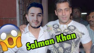 OMG I MET SALMAN KHAN 935 clickbait [upl. by Chil635]