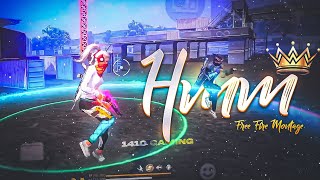 Hmm Free Fire Montage  Trending Song 🔥 free fire song  free fire status [upl. by Ahsikahs]