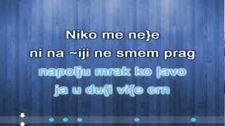 Dzej  Gde cu sad moja ruzo karaoke [upl. by Joshuah637]