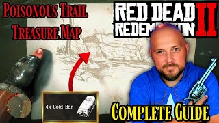 RDR2 Poisonous Trail Treasure Map Complete guide amp walkthrough [upl. by Eneluqcaj719]