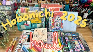 Hobonichi 2025 Haul So Obsessed [upl. by Shear]