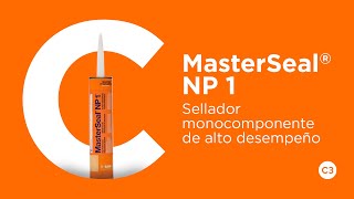 Aplicación del sellante MasterSeal NP 1 [upl. by Evars]