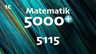 Matematik 5000 1c 5115 matte 1c [upl. by Einhpets983]