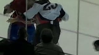 Chris Drury vs Francis Bouillon Apr 3 2004 [upl. by Anwahsar]