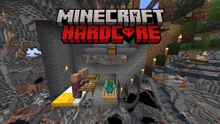 Hardcore Minecraft Episode 1 Setting Up An Iron Farm [upl. by Byran]