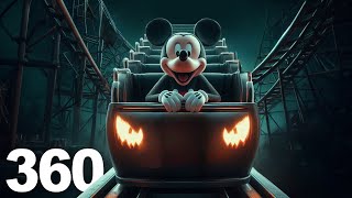 Would you join Mickey in this Roller Coaster Scary 360 1 Minute Timer [upl. by Frasch]