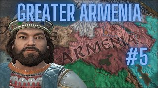 Crusader Kings 3  Roads to Power  Revive Greater Armenia  Part 5 [upl. by Aspia]