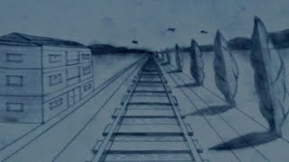 how to draw perspective 1 point  ombarart [upl. by Aracat17]