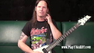 EXODUS quotDeathamphetaminequot guitar lesson [upl. by Ahsasal]