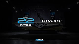 22 TypeS Helm  ATX Surf Boats Virtual Experience [upl. by Ruhtra]