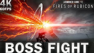 ARMORED CORE VI ICE WORM BOSS FIGHT 4K 60FPS PS5 [upl. by Hainahpez]