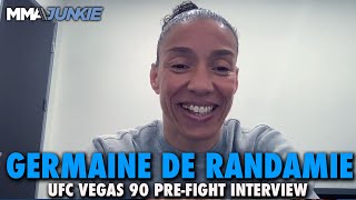 Germaine de Randamie Aims to Revive Dead Division After 35 Year Layoff  UFC Fight Night 240 [upl. by Hamlin]