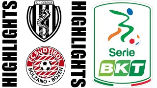 Cesena FC vs FC Südtirol 10 Highlights  Serie B 202425 [upl. by Peednama]