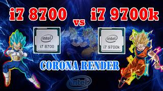 SO SÁNH RENDER  i7 9700k vs i7 8700 Test Corona Render [upl. by Erlewine]