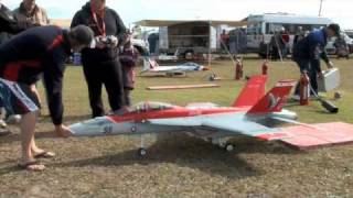 Fly Eagle Jet FEJ F18 17 Scale Turbine Jet  Chris Dawson  Xtreme Hobby [upl. by Phelgen]