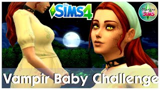 Die Sims 4 Landhaus  Leben  Vampir Baby CHALLENGE  Ab in den Wald 🌲 Ohne Mods [upl. by Hayikat]