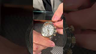 Rolex Daytona Yellow Gold Steel Mother of Pearl Diamond Mens Watch 116523 Review  SwissWatchExpo [upl. by Buff]