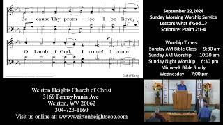 Sunday Morning Worship Service  9222024 [upl. by Chadbourne]