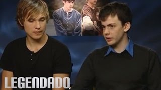 Príncipe Caspian — Entrevista com Skandar Keynes e William Moseley Legendado [upl. by Terb726]