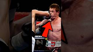 Canelo recibe un golpe ilegal en la Nuca [upl. by Mcmurry678]