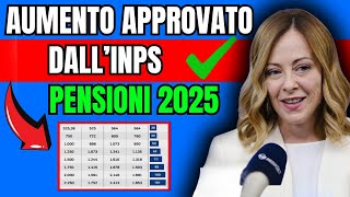 🚨 Pensioni 2025 In Arrivo un Aumento Scopri Come Cambiano gli Importi e Quanto Potrai Guadagnare [upl. by Beulah]