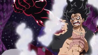 Luffy Gear 4Snakeman Vs Katakuri  One Piece  2x Fast  Battle [upl. by Rolandson]