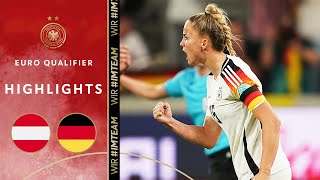 Comeback victory in Austria for Germany  Austria vs Germany 23  Highlights  Euro Qualifiers [upl. by Ahsya]