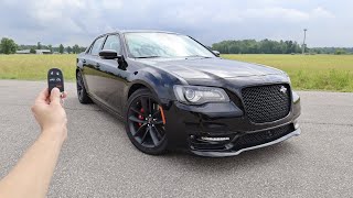 2023 Chrysler 300C 64L  Start Up Exhaust Walkaround Test Drive and Review [upl. by Helsie]