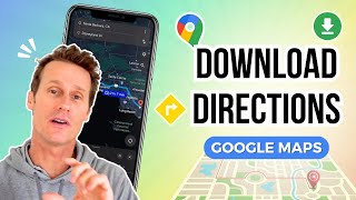 How to Download Maps and Directions on Google Maps [upl. by Joeann66]