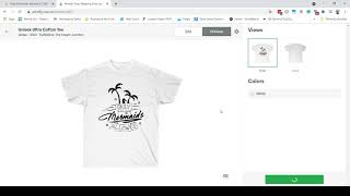 How to create a tshirt with the Designious library and Printify [upl. by Bumgardner]