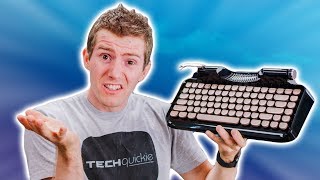 This AWFUL Typewriter Keyboard Raised 350K [upl. by Zendah783]