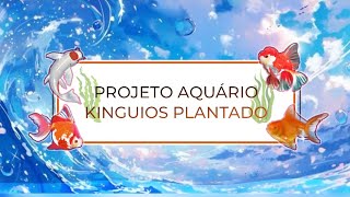 Projeto Aquário Kinguios Plantado [upl. by Stoops]