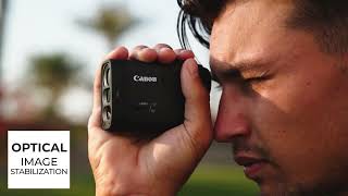 The Canon PowerShot GOLF Digital Laser Rangefinder [upl. by Glynas]