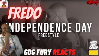 AMERICAN Reacts to FREDO  INDEPENDENCE DAY FREESTYLE [upl. by Drew]