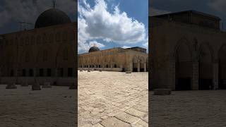 The Dome of the Rock and AlAqsa Mosque on the Temple Mount Jerusalem Israel 2024 [upl. by Issiah784]