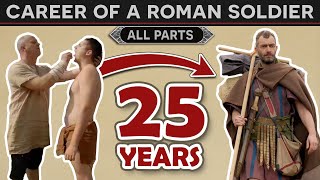 The Career of a Roman Soldier  Recruitment to Retirement All Parts DOCUMENTARY [upl. by Aklog]