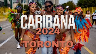 Toronto Caribana weekend 2024 Caribbean Carnival parade takes over Toronto  4K [upl. by Findlay]