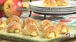 Mr Food  Apple Cinnamon Rolls  November 8 [upl. by Kirit910]