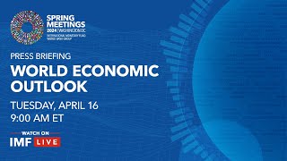 Press Briefing World Economic Outlook April 2024 [upl. by Gee536]