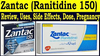 Ranitidine 150 mg tablet used for  Review zantac 150 mg tablet uses in hindi  uses Side Effects [upl. by Aihsenat]