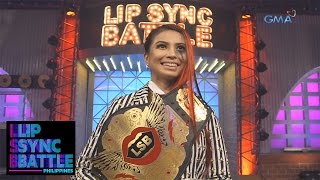 Glaiza de Castros Winner Moment  Lip Sync Battle Philippines [upl. by Aisatna]